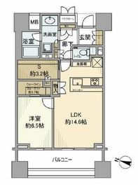 ザ・パークハウス本郷 11階 間取り図