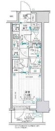 デュオステージ蒲田 14階 間取り図