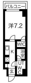 プレール・ドゥーク菊川 2階 間取り図