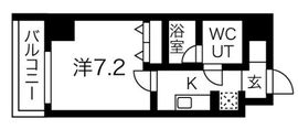 プレール・ドゥーク菊川 2階 間取り図