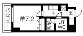 プレール・ドゥーク菊川 2階 間取り図