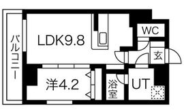 プレール・ドゥーク菊川 6階 間取り図