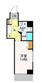 スカイステージ築地 303 間取り図