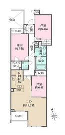 目白御留山デュープレックス 2階 間取り図