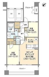 マスターテラス中野平和の森公園 5階 間取り図