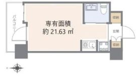 ルネ御苑プラザ 9階 間取り図