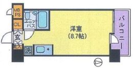 ルネ御苑プラザ 11階 間取り図