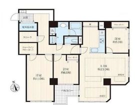 ルミナス一番町 2階 間取り図