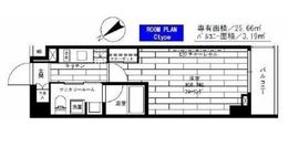 ステージグランデ茅場町 5階 間取り図