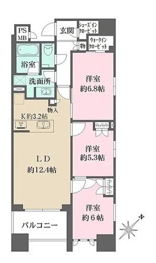 ALTERNA日本橋 (オルタナ日本橋) 1102 間取り図