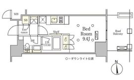 テラス御徒町 1303 間取り図