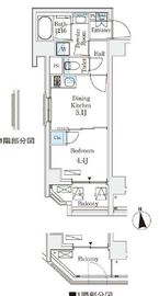 IPSE碑文谷 (イプセ碑文谷) 101 間取り図