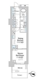 パークホームズ文京小石川ヒルテラス 2階 間取り図