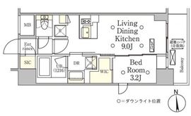 テラス御徒町 404 間取り図