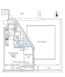 IPSE碑文谷 (イプセ碑文谷) 403 間取り図