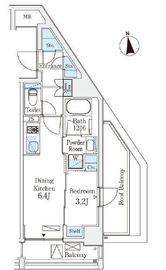 IPSE碑文谷 (イプセ碑文谷) 603 間取り図