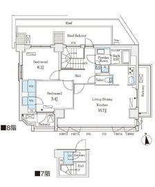 IPSE碑文谷 (イプセ碑文谷) 702 間取り図