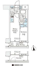 IPSE碑文谷 (イプセ碑文谷) 204 間取り図