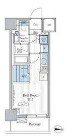 パークアクシス東陽町レジデンス 409 間取り図