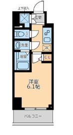 プライマル品川大森海岸 705 間取り図