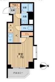 ドゥーエ東陽町 408 間取り図