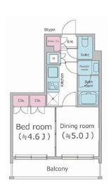 パークフラッツ渋谷代官山 203 間取り図