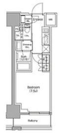ザ・パークハビオ新御徒町 305 間取り図