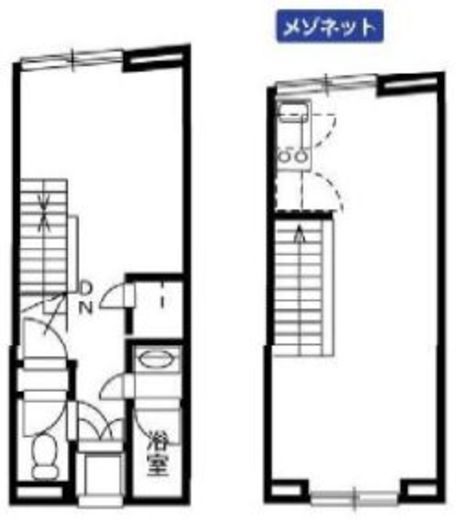 ファーレ代々木上原2 204 間取り図