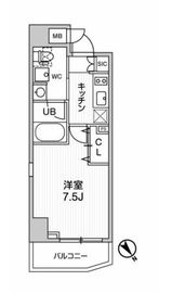 ステージファースト浅草橋Ⅲ 5階 間取り図