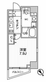 ステージファースト浅草橋Ⅲ 3階 間取り図