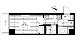 ステージファースト恵比寿 5階 間取り図