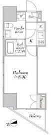 ミリアレジデンス新宿御苑Ⅱ (MYRIA RESIDENCE Shinjyuku GyoenⅡ) 301 間取り図