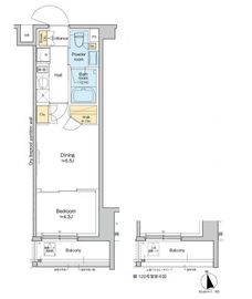 RESIDENCE KOENJI 326 間取り図