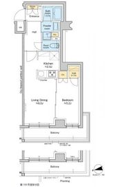 RESIDENCE KOENJI 301 間取り図