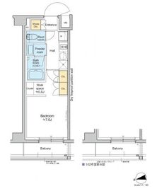 RESIDENCE KOENJI 502 間取り図