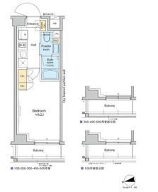 RESIDENCE KOENJI 105 間取り図