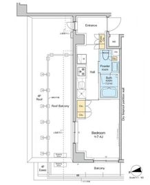 RESIDENCE KOENJI 409 間取り図