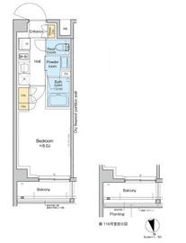 RESIDENCE KOENJI 116 間取り図