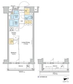 RESIDENCE KOENJI 318 間取り図