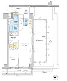 RESIDENCE KOENJI 512 間取り図
