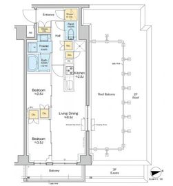 RESIDENCE KOENJI 316 間取り図