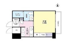 Totsu Residence Shiba (東通レジデンス芝) 1201 間取り図