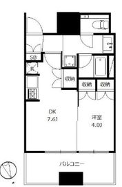 大崎ガーデンレジデンス 627 間取り図