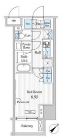 セリオ落合東中野 301 間取り図