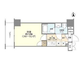 東急ドエルグラフィオ麹町 4階 間取り図