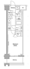 ヴェール・クレール大崎 713 間取り図
