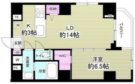 グランツ門前仲町 7F1 間取り図