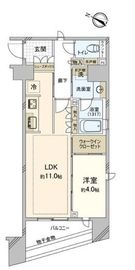 シティインデックス千代田岩本町 14階 間取り図