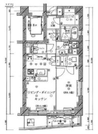 レグノ・スイート三軒茶屋 4階 間取り図