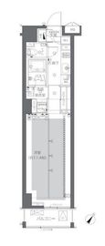 ZOOM渋谷神山町 4階 間取り図